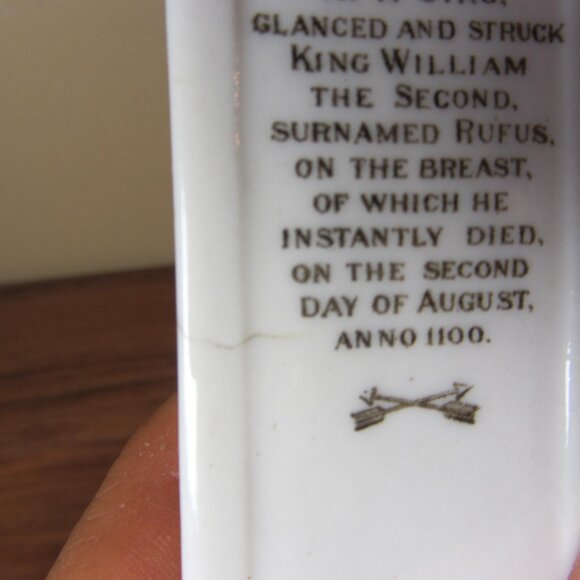 W.H. Goss crested heraldry china vintage Rhosneigr (GC059 Grace) - Picture 13 of 15